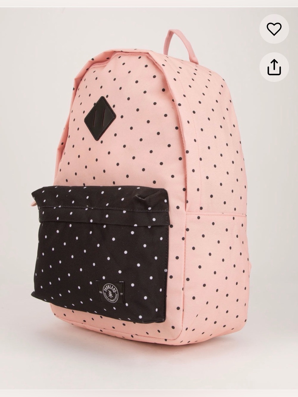 PARKLAND Kingston Polka Dots Quartz Backpack